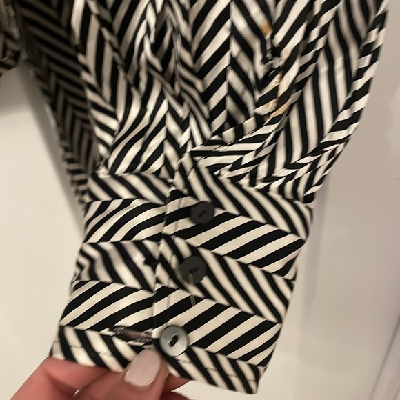 Oscar de la Renta Silk Blouse 20W - Picture 3 of 4